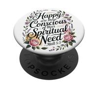 Jehovah's Witness 2026 Year Text Happy Spiritual JW ORG JW PopSockets PopGrip Adhésif
