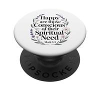 Jehovah's Witness 2026 Year Text Happy Spiritual JW ORG JW PopSockets PopGrip Adhésif