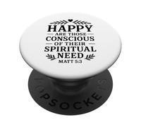 Jehovah's Witness 2026 Year Text Happy Spiritual JW ORG JW PopSockets PopGrip Adhésif