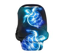 Jeiento Housse de siège de voiture avec ouverture à motif tortue - Pour bébé et enfant