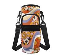 Jeiento Porte-bouteille d'eau avec bretelles réglables pour randonnée, camping, pêche