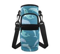 Jeiento Porte-bouteille d'eau avec sangle pour femme, homme, enfant, cadeau pour femme, homme, enfant, accessoires de voyage