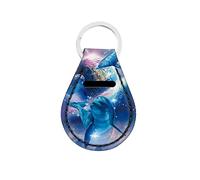 Jeiento Porte-clés tendance pour clés de voiture ou de maison, badge pour bouteille d'eau, téléphone, appareil photo, supports USB, dauphin, S