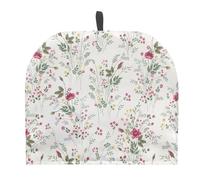 Jeiento Thé floral sauvage confortable pour théière, garde le thé chaud, housse de protection contre la poussière, couvercle de bouilloire isolé, théière décorative de cuisine et de maison confortable