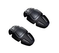 JEIMAI Ensemble de genouillères Tactiques Airsoft Combat Paintball Convient pour Militaire G3 G2 Pantalon Chemise (Genou Noir)