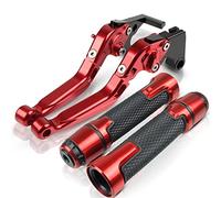 JEIOC Poignées De Guidon De Levier d'embrayage De Frein Réglable en Aluminium De CNC De Moto pour XL 650 pour V Transalp XLV 650 2001-2007 Poignée Freinage Moto en (Couleur : 11)