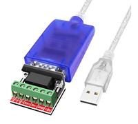 Jeirdus Câble adaptateur USB vers RS422 RS485 avec puce FTDI compatible avec Windows 10, 8, 7, XP et Mac avec protection ESD (1 mètre)