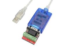 Jeirdus Câble adaptateur USB vers RS422 RS485 avec puce FTDI compatible avec Windows 10, 8, 7, XP et Mac avec protection ESD (0,5 m)