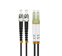 Jeirdus CDL Micro Câble de raccordement fibre optique multimode LC vers ST 10 G OM3 50/125 20 m