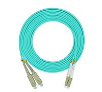 Jeirdus CDL Micro Câble fibre optique multimode LC vers SC Duplex OM3 10 G 50/125 LC-SC 3 m