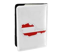 JEJEA Étui pour passeport, passeport, passeport, carte de crédit, carte de crédit, carte de l'Autriche, Noir , Taille unique