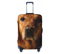JEJEA Golden retriever1 Housse de protection pour valise, lavable, anti-rayures, Noir , XL