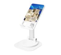 JEJEA Santorini - Support rotatif pour téléphone portable - Motif île grecque - Vue sur la mer - Pour tous les téléphones