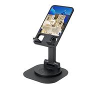 JEJEA Santorini - Support rotatif pour téléphone portable - Motif île grecque - Vue sur la mer - Pour tous les téléphones