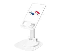 JEJEA Support rotatif pour téléphone portable avec impression carte du drapeau du Panama pour bureau, support de téléphone réglable, pour tous les téléphones