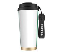 JEJEA Tasses isothermes en acier inoxydable avec motif drapeau du Nigeria - Double paroi - Pour la maison et le bureau