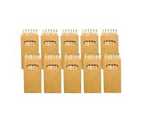 JEKA Lot de 10 crayons de couleur avec 6 crayons de couleur, petit cadeau de mariage, anniversaire d'enfant, restaurant, enfants, petits cadeaux pour enfants, fête d'enfants, mini lots de crayons de