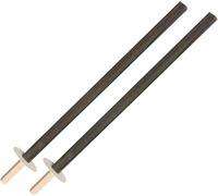 Jeka Torche en toile cirée 65Cm Set de 2 pièces Durée de combustion Environ 65 minutes