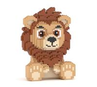 JEKCA Blocky Lion 01S | Blocs de construction en plastique pour animaux | À partir de 14 ans
