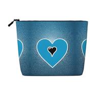 JEKYDOSD Trousse de maquillage en chanvre synthétique imperméable avec imprimé I Love Gymnastics pour la vie quotidienne, les voyages, etc