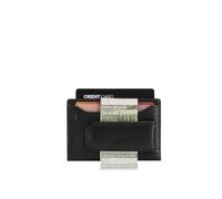 Jekyll and Hide Porte-cartes avec pince à billets - Cuir pleine fleur de qualité supérieure, blocage RFID, design fin avec doublure en PET recyclé, peut contenir 5 à 8 cartes, pince à billets