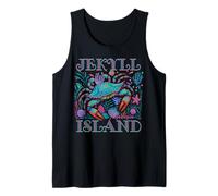 JEKYLL Island Géorgie Multicolore Bleu Crabe Cadeaux de plage d'été Débardeur