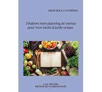 J'élabore Mon Planning De Menus Pour Mon Excès D'acide Urique
