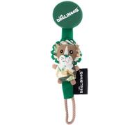 Jélékros Le Lion-Accroche Sucette-Attache Tétine Avec Peluche Toute Douce Pour Fille Et Garçon- Accessoire Pour Bébé En Tissus-Doudou-Ludique-Idéal Cadeau De Naissance