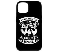 J'élève des Poulets, Je suis littéralement Un Poulet Tendre Coque pour iPhone 13