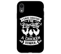 J'élève des Poulets, Je suis littéralement Un Poulet Tendre Coque pour iPhone XR