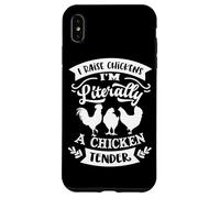J'élève des Poulets, Je suis littéralement Un Poulet Tendre Coque pour iPhone XS Max