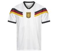 JELEX Retro History - Maillot pour homme, avec logo brodé et manches courtes, design nostalgique pour les passionnés de football, idéal pour les collectionneurs, XL
