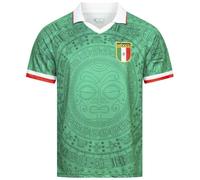 JELEX Retro History - Maillot pour homme, avec logo brodé et manches courtes, design nostalgique pour les passionnés de football, idéal pour les collectionneurs, Large