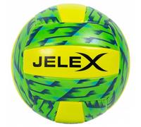 JELEX Softtouch Ballon de volley-ball jaune + vert herbe Taille: 5