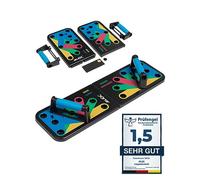 JELEX Tornado Chest Push Up Planche de pompes multifonctionnelle 64 cm 19 cm avec plan d'entraînement Superset de 10 semaines (plastique ABS) avec coussinets antidérapants