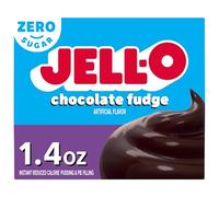 Jell-O Chocolate Fudge, Sugar-Free Instant Pudding & Pie Filling, 1.4 oz by Jell-O