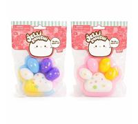 Jelli Squishi - Lot de 2 Squishies Patte Géante - Jouet Sensoriel Anti-Stress pour Enfants - Squishy Gel Souple à Presser - Style Kawaii Mochi - Couleurs Aléatoires