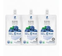 Jelly.B Gelée de konjac saveur myrtille - 150 ml (Lot de 3)