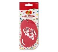Jelly Belly Désodorisant pour Voiture - Very Cherry 2D Désodorisant à Suspendre Parfum de Voiture Dure jusqu'à 30 Jours Désodorisant pour Voiture, Maison ou Bureau Véritable désodorisant de Voiture