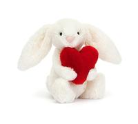 Jelly Cat Little Red Love Heart Bashful Bunny