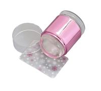 Jelly Clear Nails Stamper Nails Scrapers Ongles en Silicone Art Stamper Ongles Kit Tampon Ongles Outils Art Ongles Salon Maison