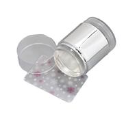 Jelly Clear Nails Stamper Nails Scrapers Ongles en Silicone Art Stamper Ongles Kit Tampon Ongles Outils Art Ongles Salon Maison
