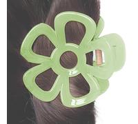 Jelly Flower Claw, Jelly Beach Hair Claw, Small Strong Hold Clip, Sturdy Artistic Floral Clips for Thin and Thick, Hair Accessory, Stylish Clip for Women and Girls