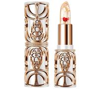 Jelly Flower Rouge à lèvres Clair Couleur Changeante Rouge à Lèvres Nutritif Hydratant Teinté Baume Longue Durée Teinte Antiadhésive Imperméable pour Femmes Fille Hiver Style2..