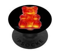 Jelly Gummy Bear Graphic pour Les Amateurs de collations PopSockets PopGrip Adhésif