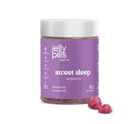 Jelly Pills® Gummies Mélatonine 1 mg + Vitamine B6-70 Gommes Végétaliennes - Sans Sucres Ajoutés - Saveur Fruits des Bois - Sommeil Réparateur