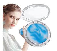Jelly Pressed Powder, Face Powder, Setting 60g Powderless Oil-Control Matte Finish For Lightweight & Long-Lasting Women’s Beauty & Professional Makeup Application, 6g