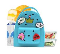 Jelly Sac à dos - Mini sac à dos en silicone imperméable avec bretelles réglables à breloque de dessin animé, ajoute une fonction amusante pour les voyages scolaires, sac à dos mignon, sac à dos pour