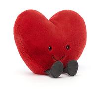 Jellycat Amuseable Red Heart Large - L: 6 cm x l: 19 cm x h: 17 cm