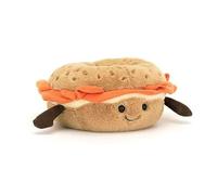 Jellycat Amuseables Bagel 12,7 cm - Idée cadeau amusante